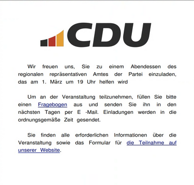 Mausefalle für CDUler